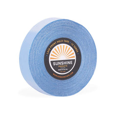 Sunshine Tape roll front view showing clear matte finish and neat edges, reliable hold