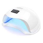 SUNUV SUN5 front view showing compact lamp and curved curing space for convenience