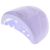 SUNUV SUNONE purple front view showing compact salon-grade lamp and efficient curing