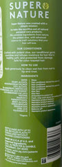 Super Nature texture close-up highlighting aloe-rich creamy formula