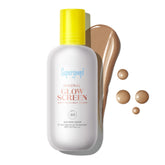 Supergoop! front packaging showing bottle and SPF benefit