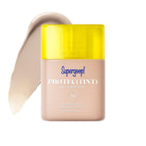 Supergoop! front packaging of Protec(tint) SPF 50 showing product name and shade