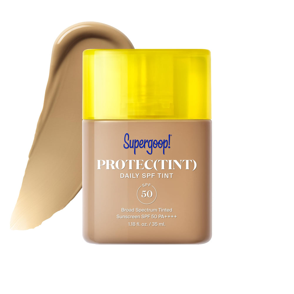 Supergoop! front packaging showing product and SPF 50 protection benefit