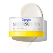 Supergoop! Superscreen front packaging showing SPF 40 protection benefit