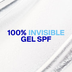 Supergoop! Unseen gel texture close-up highlighting lightweight spreadability