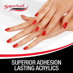 SuperNail close-up of liquid texture demonstrating smooth, pliable application