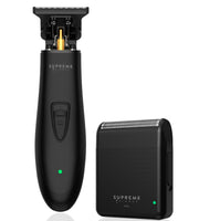 Supreme Trimmer combo kit front packaging showcasing both tools and benefits