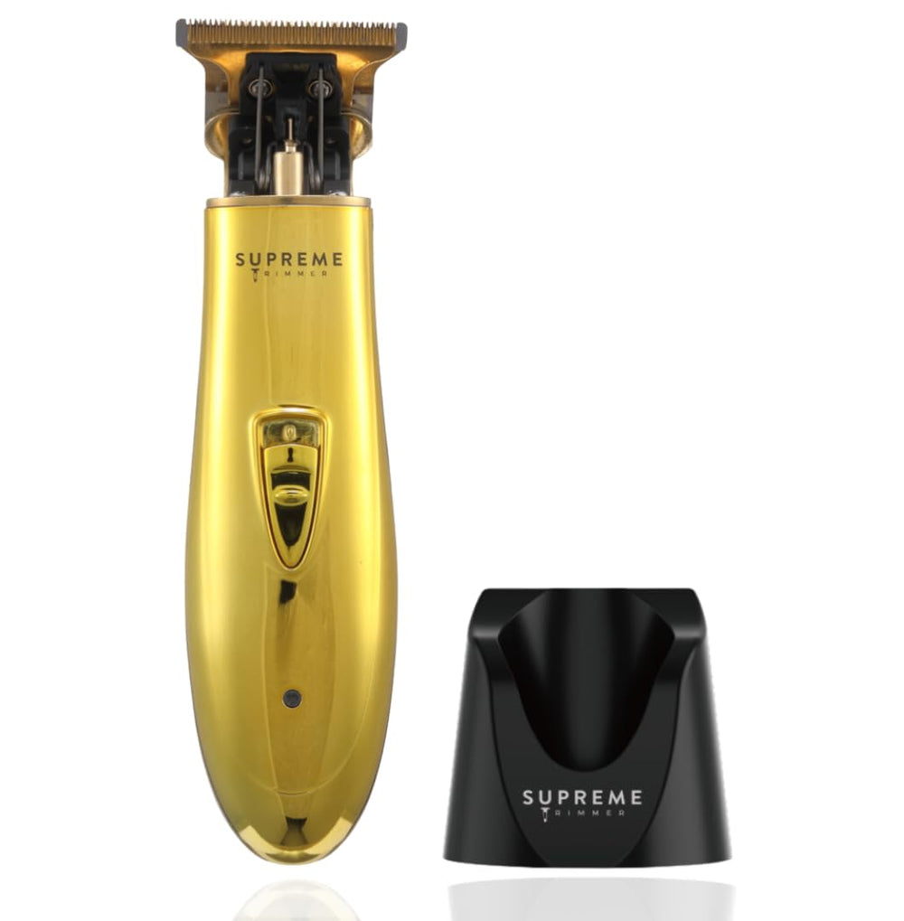 Supreme Trimmer front view showing compact body and ergonomic grip for comfortable use