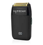 Supreme Trimmer STF600 front view showing foils and ergonomic shape for precise finishes