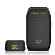Supreme Trimmer STF602 front view showing double-foil head for ultra-close shave