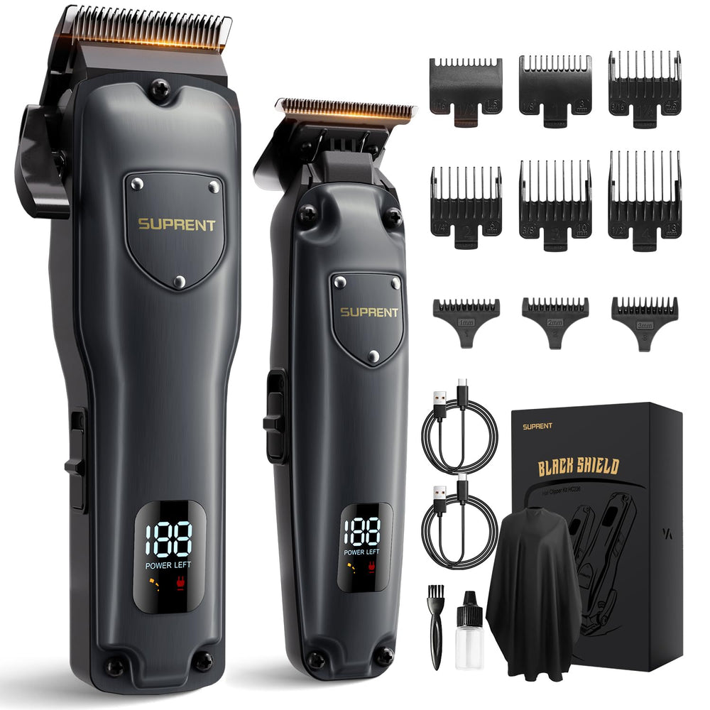 SUPRENT front view of clipper showing ergonomic shape and balanced grip benefit