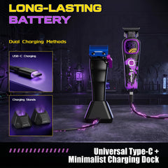 SUPRENT magnetic guide combs and accessories for quick length changes benefit
