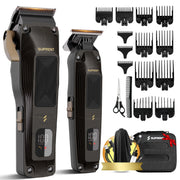 SUPRENT Ripple front view showing vintage black-gold finish and ergonomic grip for comfort