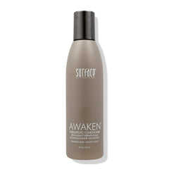SURFACE front packaging showing bottle and product name, clear luxury look