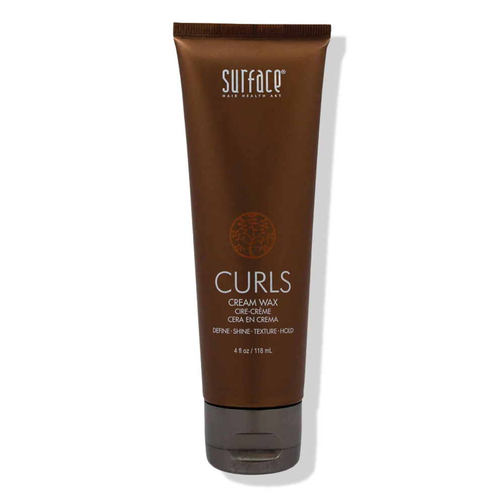 Surface jar front view showing label and polished packaging benefit shine