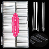 SWETIDY front packaging showing 12-size tray and 420 tips for easy organization