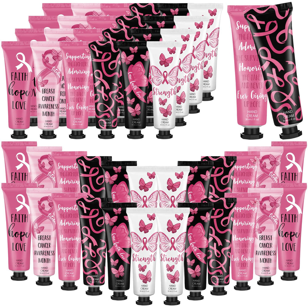 Swiffen front packaging with pink ribbon design showing sets for awareness and easy gifting