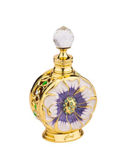Swiss Arabian Layali front bottle image showing elegant packaging and portable size benefit