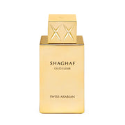 Swiss Arabian bottle front view showing elegant packaging and luxurious appeal