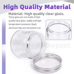 Swpeet jar filled with cream demonstrating product visibility and refill advantage