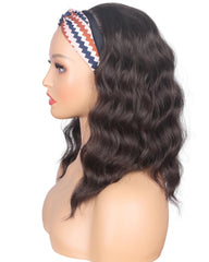 SYMEIW model wearing wig daily showing quick style and confidence