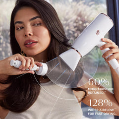 T3 AireLuxe concentrator nozzle close-up for controlled styling and finish