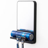 TAILI front view of fogless shower mirror showing compact profile and clarity
