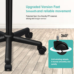 Takeashine view of sturdy feet and base providing wobble-free stability benefit