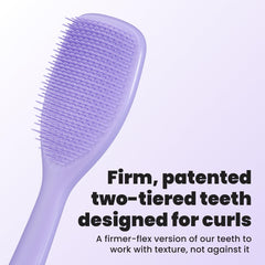 TANGLE TEEZER close-up of patented two-tier teeth for gentler detangling benefit