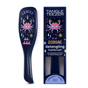TANGLE TEEZER front view showing Cancer design and easy grip benefit