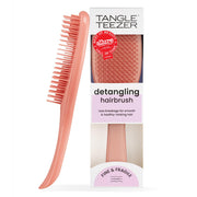 TANGLE TEEZER front view showing compact brush for easy grip and gentle detangling