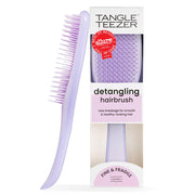 TANGLE TEEZER front view showing hypnotic heather color and ergonomic shape for gentle detangling