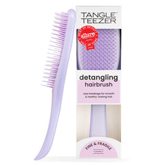 TANGLE TEEZER front view showing hypnotic heather color and ergonomic shape for gentle detangling