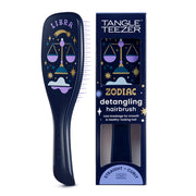 TANGLE TEEZER Libra front view showing compact brush and zodiac design for personalized styling