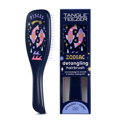 TANGLE TEEZER Pisces front view showing compact shape and grip benefit