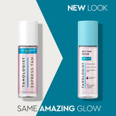 Tanologist mist spraying from nozzle demonstrating even coverage and easy use