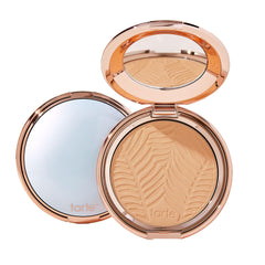 tarte compact front view shows sleek packaging and portable design benefit convenience
