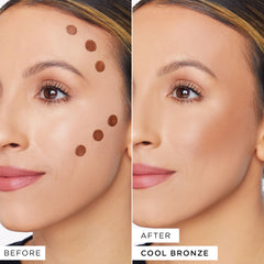 tarte cushion tip close-up enabling precise dotting for clean lines