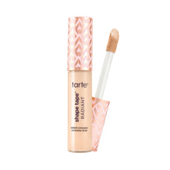 tarte shape tape radiant front packaging showing tube and label, clear product ID and size