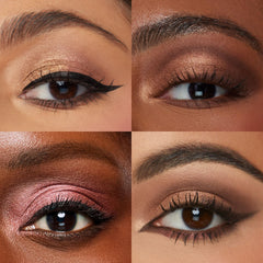tarte open palette displaying six warm bronze pans for versatile looks