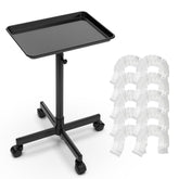 TASALON front view of rolling salon tray showing compact design and accessibility