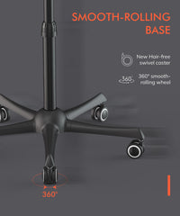 TASALON upgraded caster wheels and base for smooth mobility