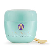 TATCHA jar front packaging showing label and elegant design benefit: clear product info