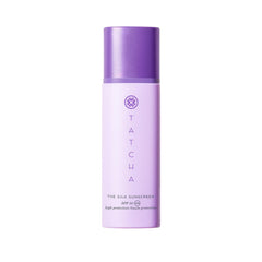 TATCHA front packaging showing sleek tube and SPF labeling for clear protection benefit