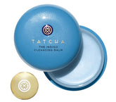 TATCHA jar front view showcasing elegant packaging and luxury cleansing benefit