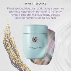 TATCHA creamy foam in hand demonstrating silky lather and comfortable application