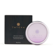 TATCHA front jar showing silk primer packaging and protective finish
