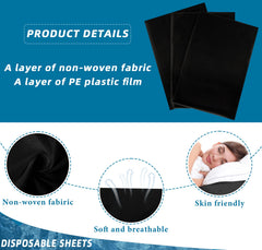 Tatuo demonstration of PE film backing highlighting waterproof and oil-resistant protection for surfaces