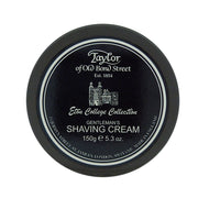 Taylor of Old Bond Street bowl front showing label and tidy packaging, enhances shelf appeal