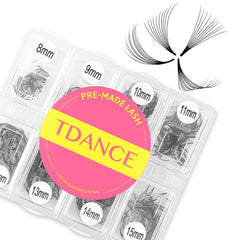 TDANCE front packaging showing 600 fans and value